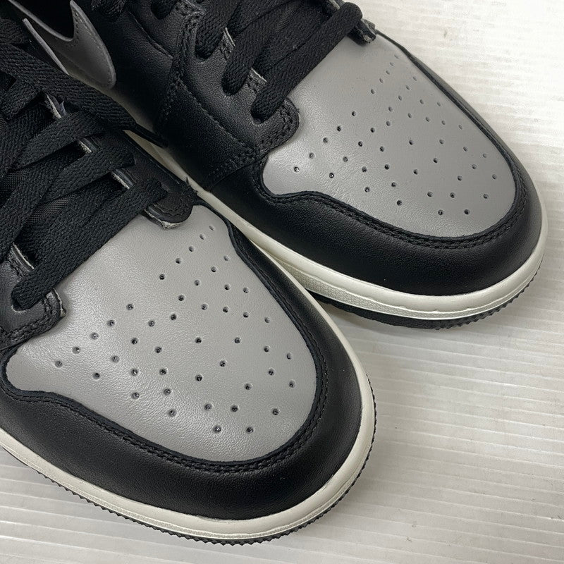 【中古品】【メンズ】 NIKE ナイキ AIR JORDAN 1 LOW GOLF "SHADOW" DD9315-001 エアジョーダン1 ロー ゴルフ シャドウ スニーカー 靴 シューズ 160-261029-yo-03-teih サイズ：28cm カラー：ブラック/グレー 万代Net店