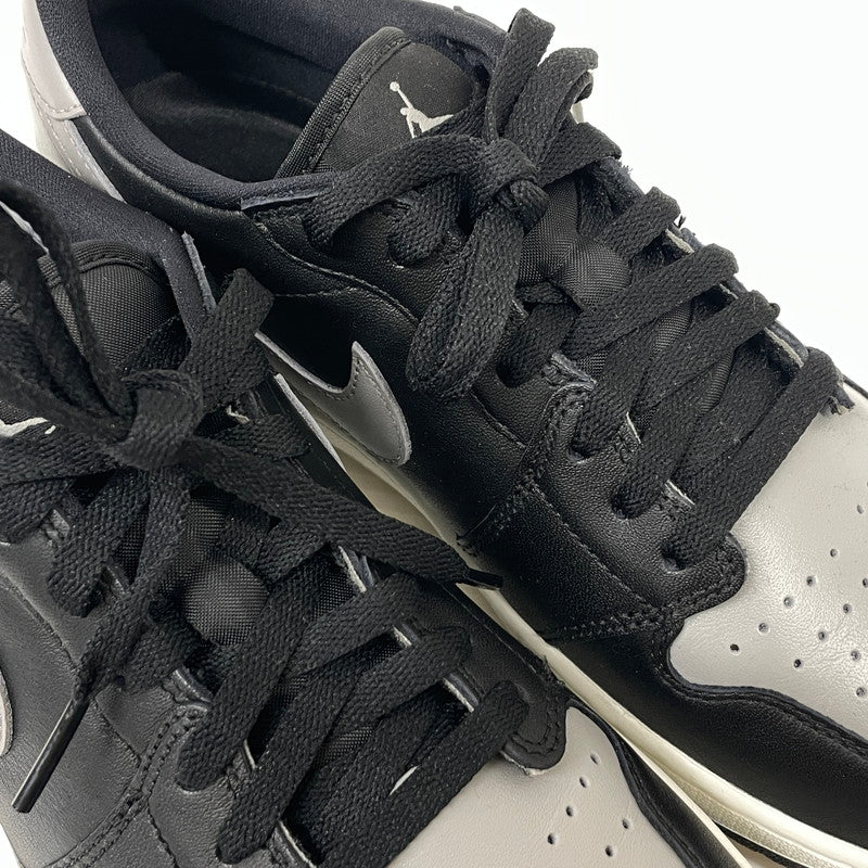 【中古品】【メンズ】 NIKE ナイキ AIR JORDAN 1 LOW GOLF "SHADOW" DD9315-001 エアジョーダン1 ロー ゴルフ シャドウ スニーカー 靴 シューズ 160-261029-yo-03-teih サイズ：28cm カラー：ブラック/グレー 万代Net店