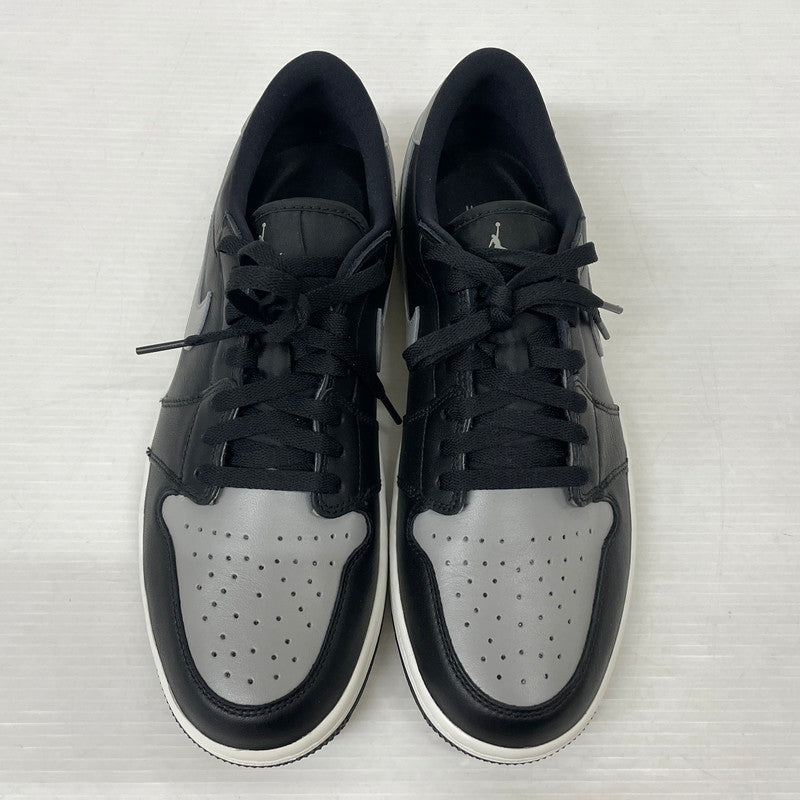 【中古品】【メンズ】 NIKE ナイキ AIR JORDAN 1 LOW GOLF "SHADOW" DD9315-001 エアジョーダン1 ロー ゴルフ シャドウ スニーカー 靴 シューズ 160-261029-yo-03-teih サイズ：28cm カラー：ブラック/グレー 万代Net店