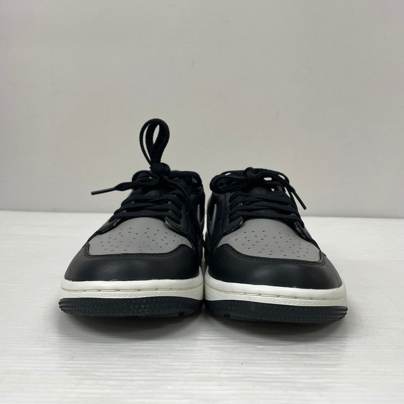 【中古品】【メンズ】 NIKE ナイキ AIR JORDAN 1 LOW GOLF "SHADOW" DD9315-001 エアジョーダン1 ロー ゴルフ シャドウ スニーカー 靴 シューズ 160-261029-yo-03-teih サイズ：28cm カラー：ブラック/グレー 万代Net店