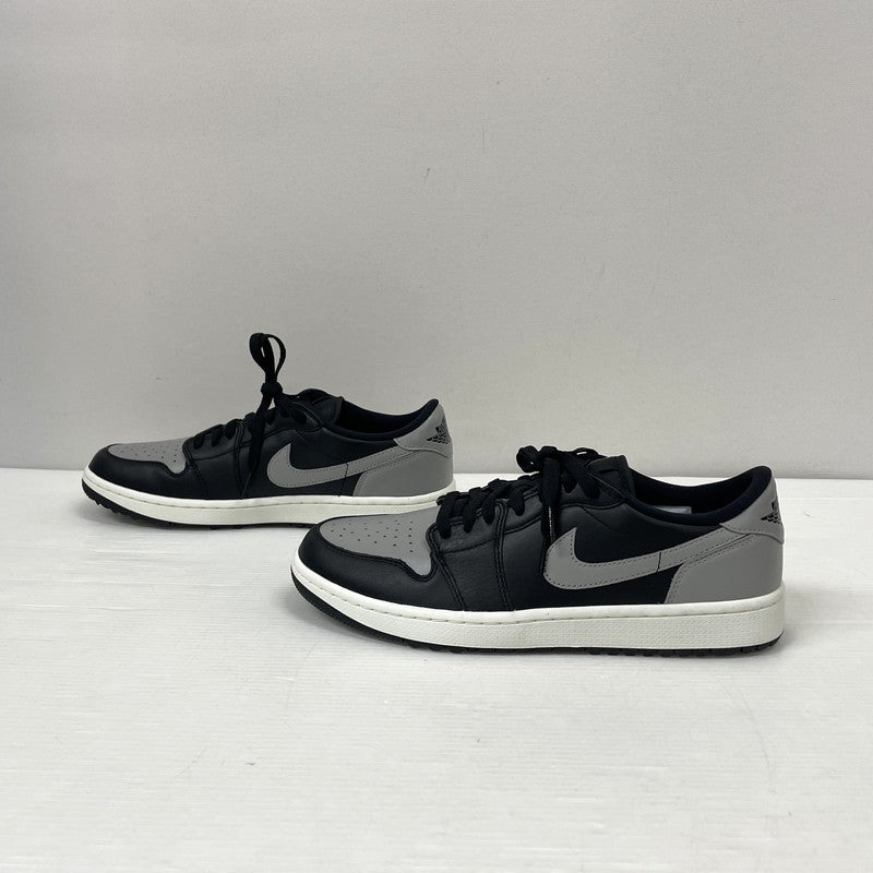 【中古品】【メンズ】 NIKE ナイキ AIR JORDAN 1 LOW GOLF "SHADOW" DD9315-001 エアジョーダン1 ロー ゴルフ シャドウ スニーカー 靴 シューズ 160-261029-yo-03-teih サイズ：28cm カラー：ブラック/グレー 万代Net店