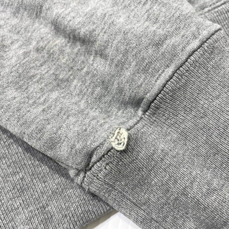 【中古品】【メンズ】 STUSSY ステューシー EMBROIDERY LOGO HOODIE 刺繍 ロゴ フーディー 長袖 トップス プルーオーバー パーカー 142-261012-yo-15-teih サイズ：S カラー：グレー 万代Net店