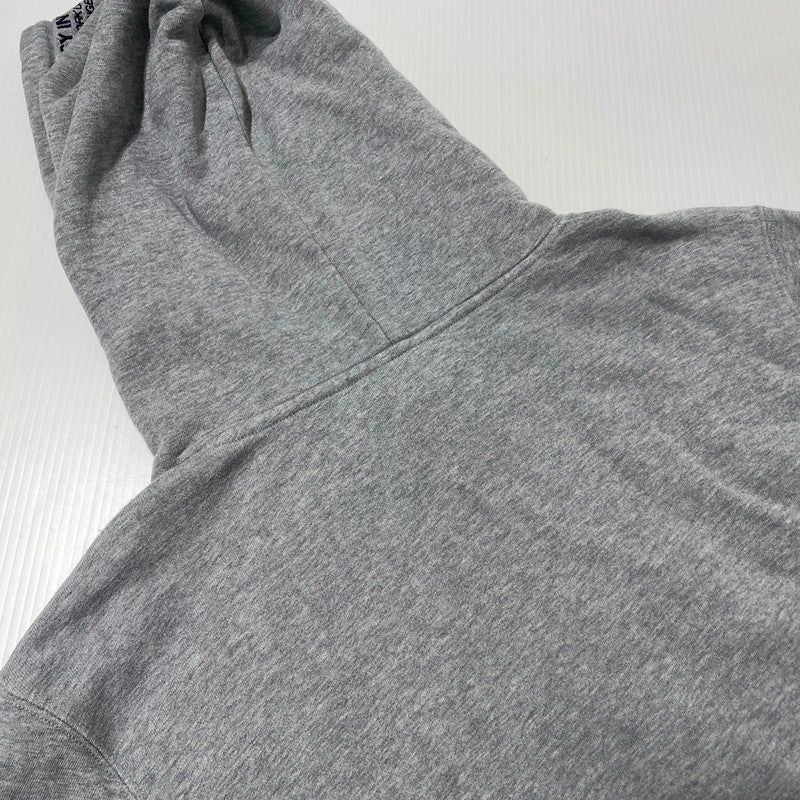 【中古品】【メンズ】 STUSSY ステューシー EMBROIDERY LOGO HOODIE 刺繍 ロゴ フーディー 長袖 トップス プルーオーバー パーカー 142-261012-yo-15-teih サイズ：S カラー：グレー 万代Net店
