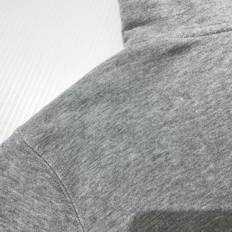 【中古品】【メンズ】 STUSSY ステューシー EMBROIDERY LOGO HOODIE 刺繍 ロゴ フーディー 長袖 トップス プルーオーバー パーカー 142-261012-yo-15-teih サイズ：S カラー：グレー 万代Net店