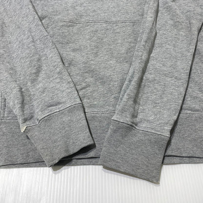 【中古品】【メンズ】 STUSSY ステューシー EMBROIDERY LOGO HOODIE 刺繍 ロゴ フーディー 長袖 トップス プルーオーバー パーカー 142-261012-yo-15-teih サイズ：S カラー：グレー 万代Net店