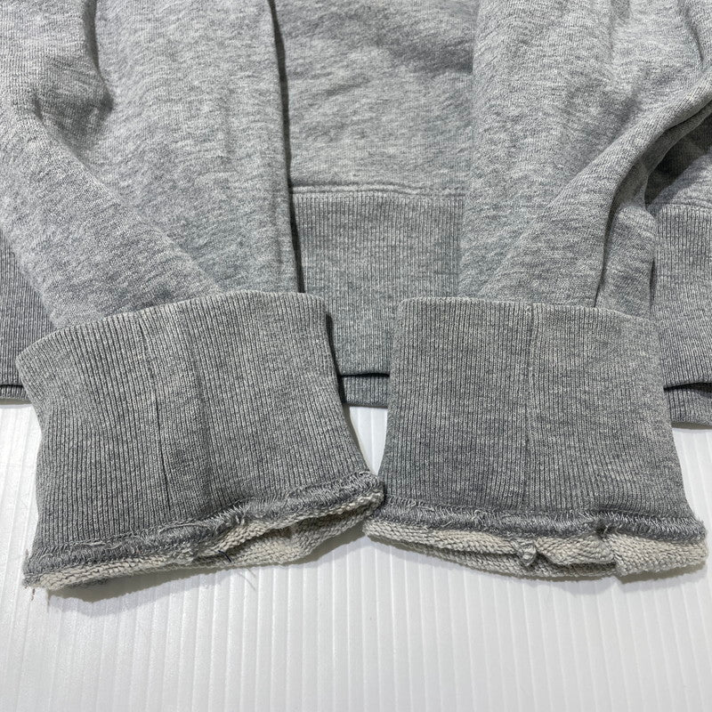 【中古品】【メンズ】 STUSSY ステューシー EMBROIDERY LOGO HOODIE 刺繍 ロゴ フーディー 長袖 トップス プルーオーバー パーカー 142-261012-yo-15-teih サイズ：S カラー：グレー 万代Net店