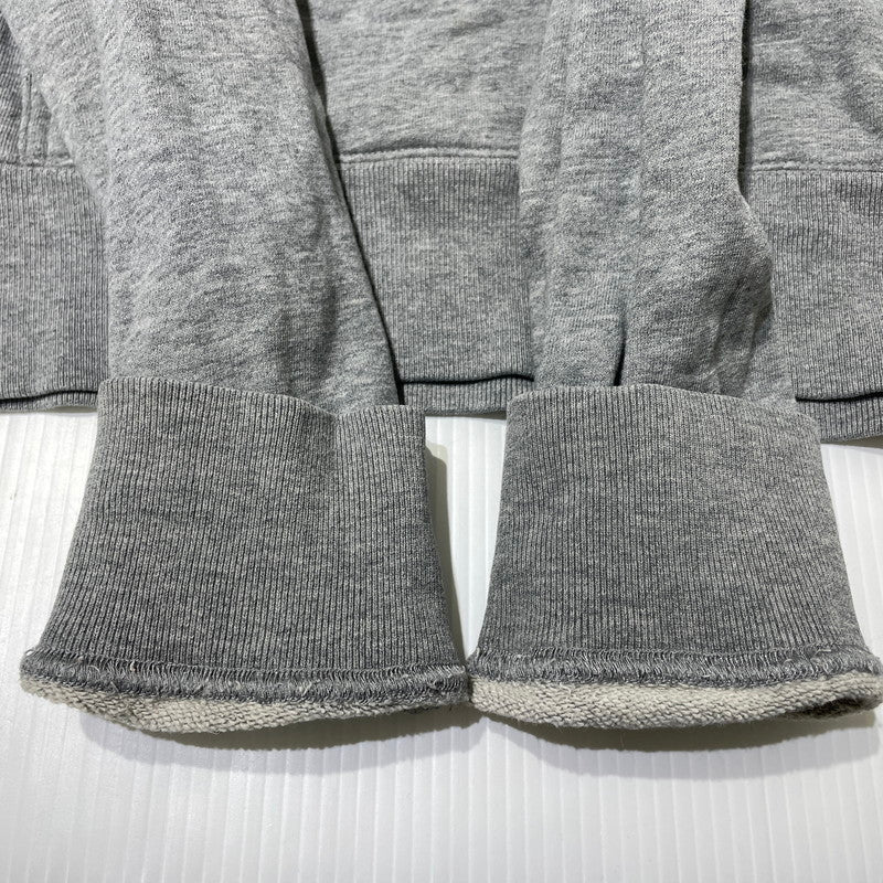【中古品】【メンズ】 STUSSY ステューシー EMBROIDERY LOGO HOODIE 刺繍 ロゴ フーディー 長袖 トップス プルーオーバー パーカー 142-261012-yo-15-teih サイズ：S カラー：グレー 万代Net店