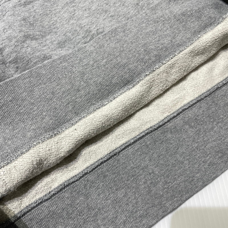 【中古品】【メンズ】 STUSSY ステューシー EMBROIDERY LOGO HOODIE 刺繍 ロゴ フーディー 長袖 トップス プルーオーバー パーカー 142-261012-yo-15-teih サイズ：S カラー：グレー 万代Net店