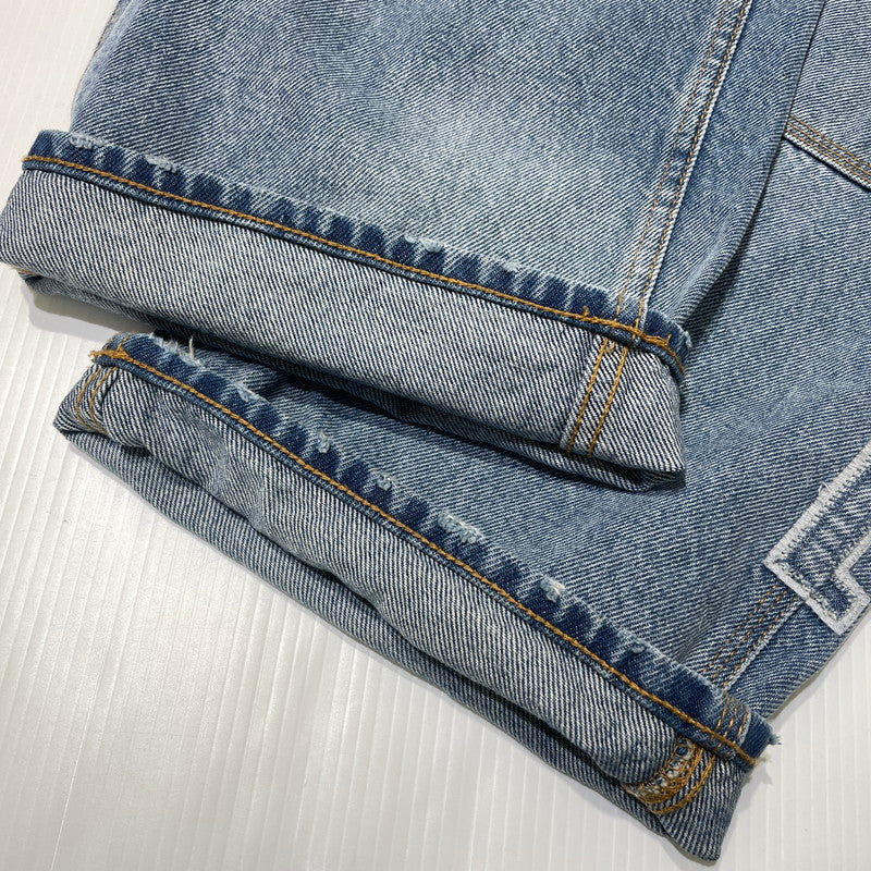 【中古品】【メンズ】 Supreme シュプリーム 25FW REFLECTIVE DOUBLE KNEE DENIM PANTS リフレクティブ ダブルニー デニムパンツ ボトムス 149-261012-yo-20-teih サイズ：30 カラー：インディゴ 万代Net店