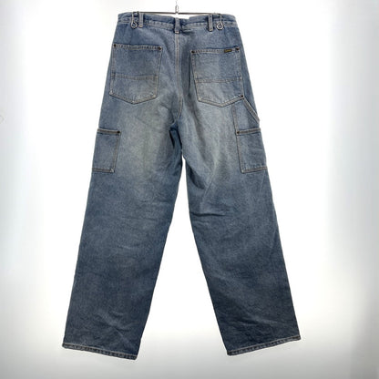 【中古品】【メンズ】 Supreme シュプリーム 25FW REFLECTIVE DOUBLE KNEE DENIM PANTS リフレクティブ ダブルニー デニムパンツ ボトムス 149-261012-yo-20-teih サイズ：30 カラー：インディゴ 万代Net店