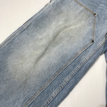 【中古品】【メンズ】 Supreme シュプリーム 25FW REFLECTIVE DOUBLE KNEE DENIM PANTS リフレクティブ ダブルニー デニムパンツ ボトムス 149-261012-yo-20-teih サイズ：30 カラー：インディゴ 万代Net店