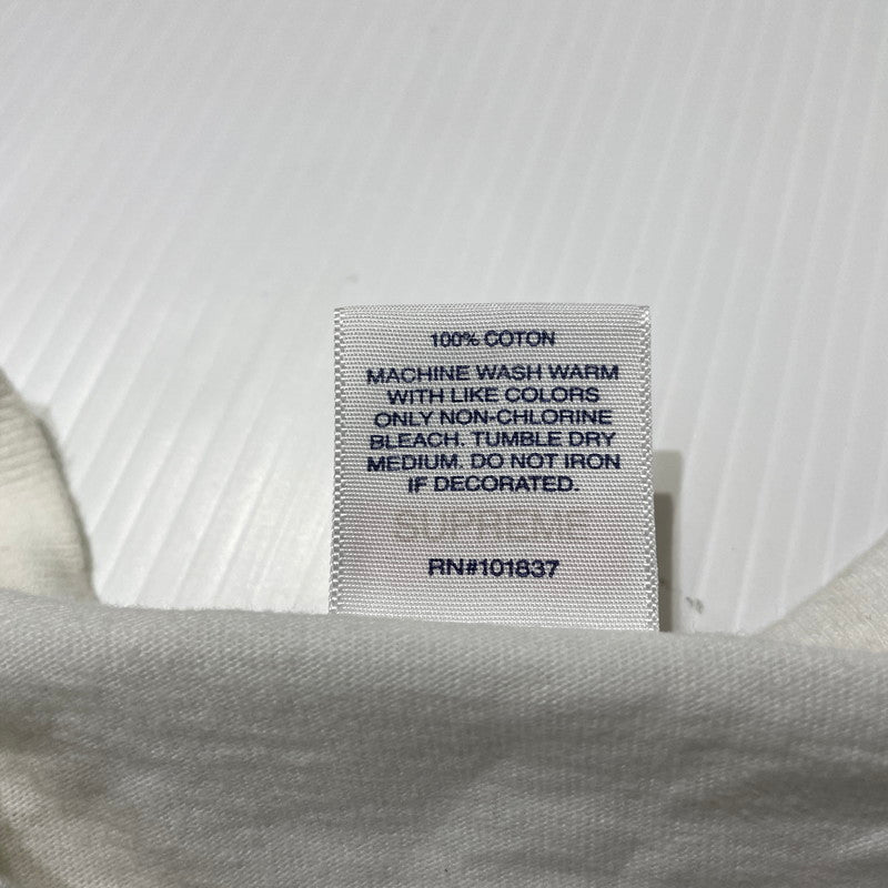 【中古品】【メンズ】 Supreme シュプリーム 21SS KAWS CHALK LOGO TEE カウズ チョーク ロゴ Tシャツ 半袖 トップス 149-261012-yo-09-teih サイズ：L カラー：ホワイト 万代Net店