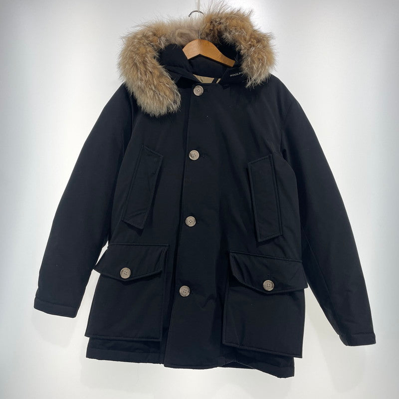 【中古品】【メンズ】 WOOLRICH ウールリッチ 23FW NEW ARCTIC PARKA WOOU0656 ニュー アークティック パーカ ジャケット アウター 144-261012-yo-01-teih サイズ：S カラー：ブラック 万代Net店