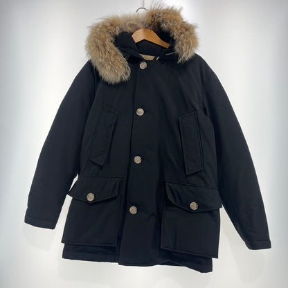 【中古品】【メンズ】 WOOLRICH ウールリッチ 23FW NEW ARCTIC PARKA WOOU0656 ニュー アークティック パーカ ジャケット アウター 144-261012-yo-01-teih サイズ：S カラー：ブラック 万代Net店