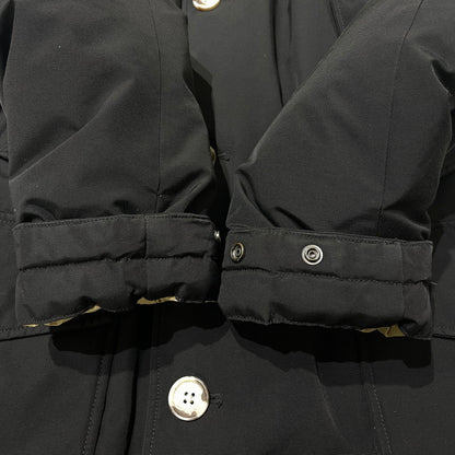 【中古品】【メンズ】 WOOLRICH ウールリッチ 23FW NEW ARCTIC PARKA WOOU0656 ニュー アークティック パーカ ジャケット アウター 144-261012-yo-01-teih サイズ：S カラー：ブラック 万代Net店