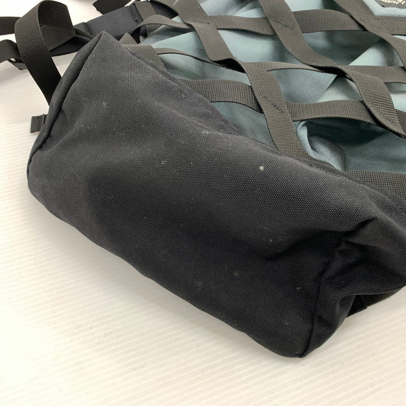 【現状渡し品】【メンズ】 BRAAS INDUSTRY ブラアシィインダクトリー WICKER CORDURA BACK PACK ウィッカー コーデュラ バックパック カバン リュックサック 188-261014-ko-22-teih カラー：グレー系/ブルー系 万代Net店