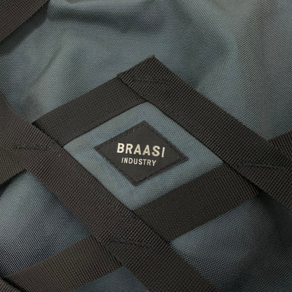 【現状渡し品】【メンズ】 BRAAS INDUSTRY ブラアシィインダクトリー WICKER CORDURA BACK PACK ウィッカー コーデュラ バックパック カバン リュックサック 188-261014-ko-22-teih カラー：グレー系/ブルー系 万代Net店