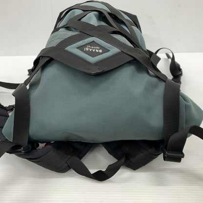 【現状渡し品】【メンズ】 BRAAS INDUSTRY ブラアシィインダクトリー WICKER CORDURA BACK PACK ウィッカー コーデュラ バックパック カバン リュックサック 188-261014-ko-22-teih カラー：グレー系/ブルー系 万代Net店