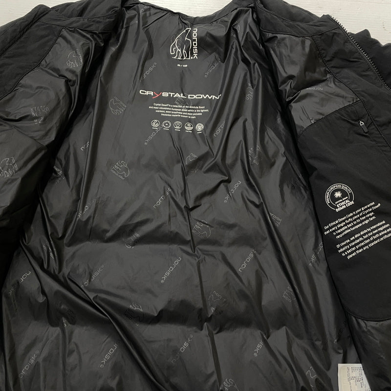 【中古品】【メンズ】 NORDISK ノルディスク CRYSTAL DOWN JACKET クリスタル ダウン ジャケット アウター 144-261012-sa-01-teih サイズ：XL カラー：ブラック 万代Net店