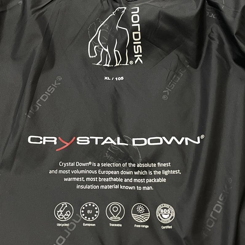 【中古品】【メンズ】 NORDISK ノルディスク CRYSTAL DOWN JACKET クリスタル ダウン ジャケット アウター 144-261012-sa-01-teih サイズ：XL カラー：ブラック 万代Net店