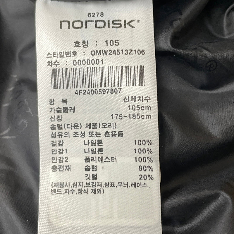 【中古品】【メンズ】 NORDISK ノルディスク CRYSTAL DOWN JACKET クリスタル ダウン ジャケット アウター 144-261012-sa-01-teih サイズ：XL カラー：ブラック 万代Net店