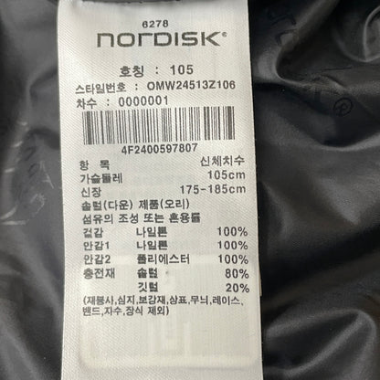 【中古品】【メンズ】 NORDISK ノルディスク CRYSTAL DOWN JACKET クリスタル ダウン ジャケット アウター 144-261012-sa-01-teih サイズ：XL カラー：ブラック 万代Net店