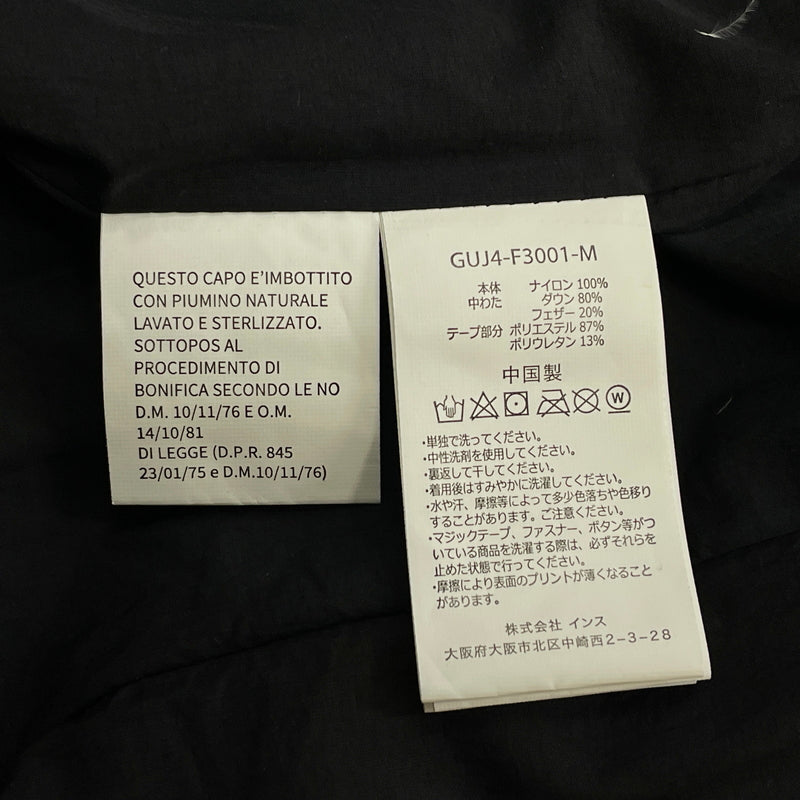【中古品】【メンズ】 AND WANDER アンドワンダー × GRAMICCI グラミチ 別注コラボ DOWN VEST GUJ4-F3001-M ダウン ベスト アウター 144-261015-sa-03-teih サイズ：L カラー：ブラック 万代Net店