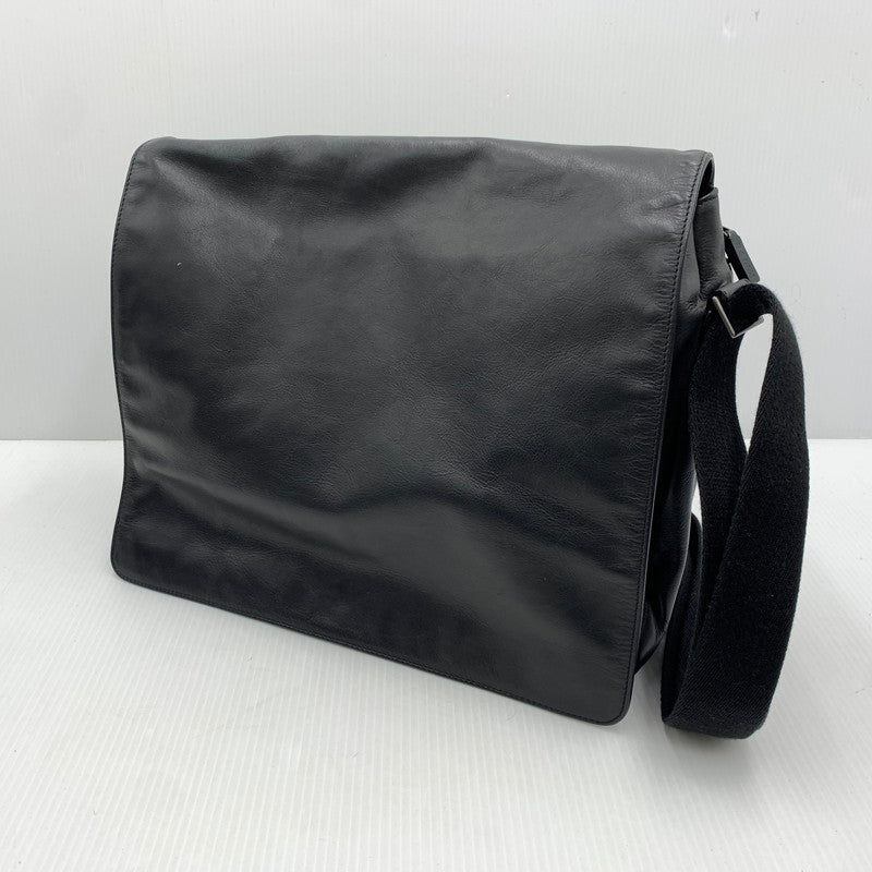 【現状渡し品】【メンズ】 BALLY バリー LEATHER SHOULDER BAG レザーショルダーバッグ カバン トートバッグ 188-261014-ko-23-teih カラー：ブラック 万代Net店