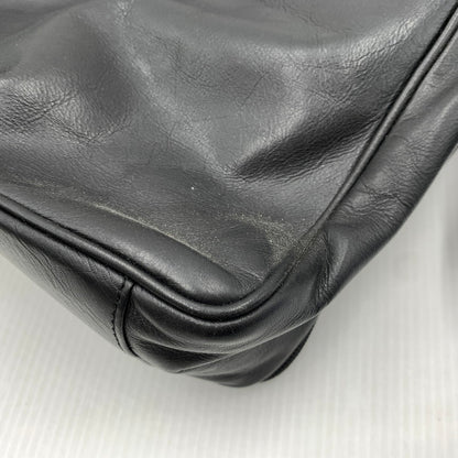 【現状渡し品】【メンズ】 BALLY バリー LEATHER SHOULDER BAG レザーショルダーバッグ カバン トートバッグ 188-261014-ko-23-teih カラー：ブラック 万代Net店