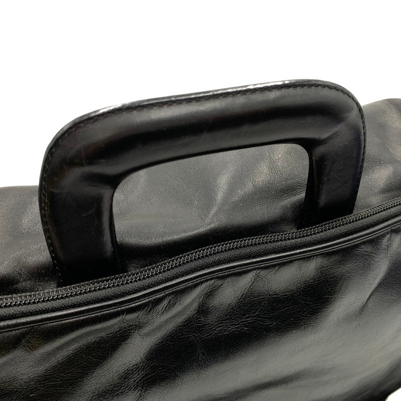 【現状渡し品】【メンズ】 BALLY バリー LEATHER SHOULDER BAG レザーショルダーバッグ カバン トートバッグ 188-261014-ko-23-teih カラー：ブラック 万代Net店