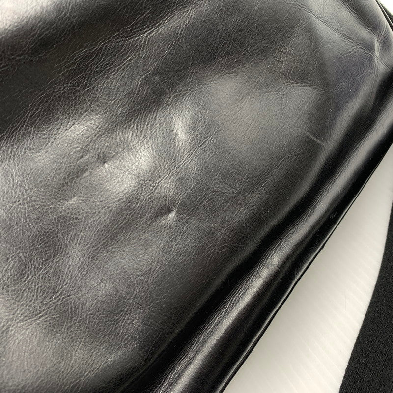 【現状渡し品】【メンズ】 BALLY バリー LEATHER SHOULDER BAG レザーショルダーバッグ カバン トートバッグ 188-261014-ko-23-teih カラー：ブラック 万代Net店