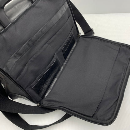 【現状渡し品】【メンズ】 BALLY バリー LEATHER SHOULDER BAG レザーショルダーバッグ カバン トートバッグ 188-261014-ko-23-teih カラー：ブラック 万代Net店