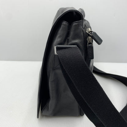 【現状渡し品】【メンズ】 BALLY バリー LEATHER SHOULDER BAG レザーショルダーバッグ カバン トートバッグ 188-261014-ko-23-teih カラー：ブラック 万代Net店