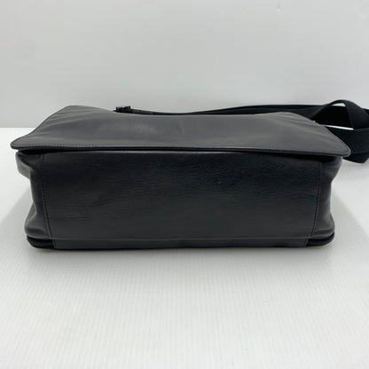 【現状渡し品】【メンズ】 BALLY バリー LEATHER SHOULDER BAG レザーショルダーバッグ カバン トートバッグ 188-261014-ko-23-teih カラー：ブラック 万代Net店
