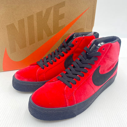 【中古美品】【メンズ】 NIKE SB ナイキエスビー×KEVIN BRADLEY ケビン・ブラッドリー CD2569-600 BLAZER MID ISO "KEVIN AND HELL PACK" 160-261012-nm-54-tei サイズ：27cm カラー：レッド 万代Net店