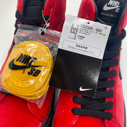 【中古美品】【メンズ】 NIKE SB ナイキエスビー×KEVIN BRADLEY ケビン・ブラッドリー CD2569-600 BLAZER MID ISO "KEVIN AND HELL PACK" 160-261012-nm-54-tei サイズ：27cm カラー：レッド 万代Net店