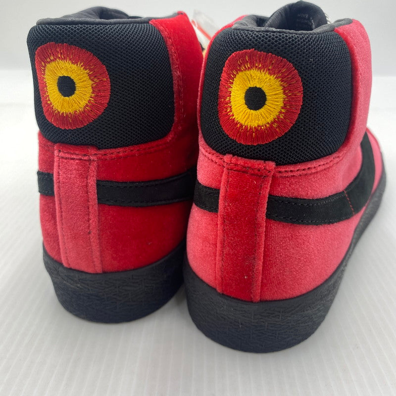 【中古美品】【メンズ】 NIKE SB ナイキエスビー×KEVIN BRADLEY ケビン・ブラッドリー CD2569-600 BLAZER MID ISO "KEVIN AND HELL PACK" 160-261012-nm-54-tei サイズ：27cm カラー：レッド 万代Net店