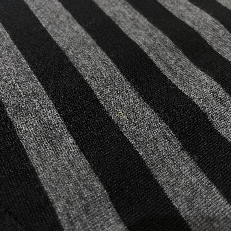 【中古品】【レディース】 JUNYAWATANABE COMME des GARCONS ジュンヤワタナベコムデギャルソン V NECK BORDER TOPS JD-T040 AD2009 170-261014-yo-16-teih サイズ：表記なし カラー：グレー 万代Net店