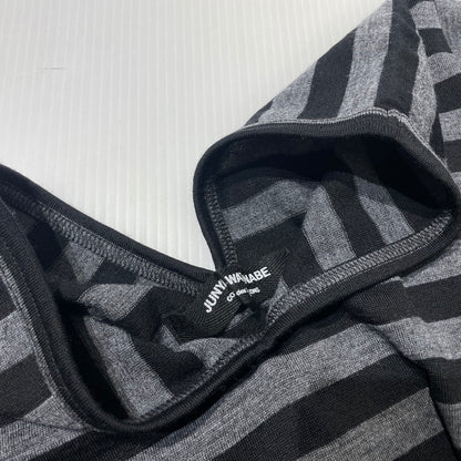 【中古品】【レディース】 JUNYAWATANABE COMME des GARCONS ジュンヤワタナベコムデギャルソン V NECK BORDER TOPS JD-T040 AD2009 170-261014-yo-16-teih サイズ：表記なし カラー：グレー 万代Net店