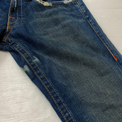 【中古品】【メンズ】 TRUE RELIGION トゥルーレリジョン JOEY FLARE DENIM PANTS フレア デニム パンツ ボトムス 152-261012-sa-07-teih サイズ：29 カラー：インディゴ 万代Net店