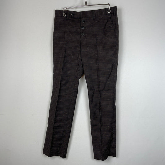 【現状渡し品】【メンズ】 JUNYA WATANABE COMME DES GARCONS MAN ジュンヤ ワタナベ コムデ ギャルソンマン SLACKS WK-P009 スラックス ボトムス 151-261012-sa-06-teih サイズ：S カラー：チェック 万代Net店