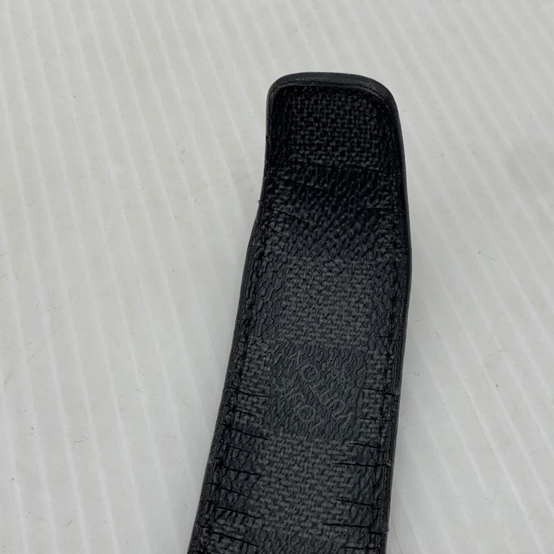 【現状渡し品】【メンズ】 LOUIS VUITTON ルイ・ヴィトン M6057 サンチュールネオグラム ベルト アクセサリー ダミエ グラフィット 179-261014-ko-17-teih カラー：ブラック系 万代Net店
