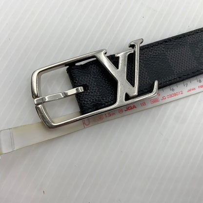 【現状渡し品】【メンズ】 LOUIS VUITTON ルイ・ヴィトン M6057 サンチュールネオグラム ベルト アクセサリー ダミエ グラフィット 179-261014-ko-17-teih カラー：ブラック系 万代Net店
