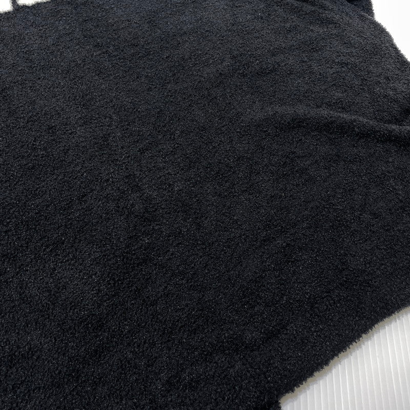 【中古品】【メンズ】 FCRB エフシーアールビー × BAREFOOT DREAMS ベアフットドリームズ 別注コラボ 24AW PILE CREWNECK TOP SZUCL22594 パイル クルーネック トップス 長袖 142-261014-yo-24-teih サイズ：L カラー：ブラック 万代Net店