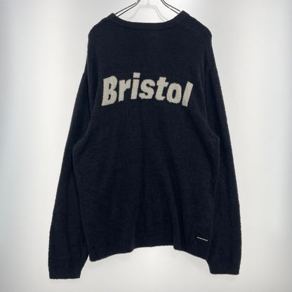 【中古品】【メンズ】 FCRB エフシーアールビー × BAREFOOT DREAMS ベアフットドリームズ 別注コラボ 24AW PILE CREWNECK TOP SZUCL22594 パイル クルーネック トップス 長袖 142-261014-yo-24-teih サイズ：L カラー：ブラック 万代Net店