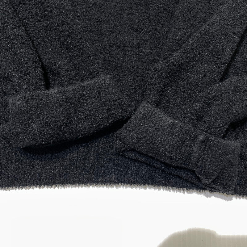 【中古品】【メンズ】 FCRB エフシーアールビー × BAREFOOT DREAMS ベアフットドリームズ 別注コラボ 24AW PILE CREWNECK TOP SZUCL22594 パイル クルーネック トップス 長袖 142-261014-yo-24-teih サイズ：L カラー：ブラック 万代Net店