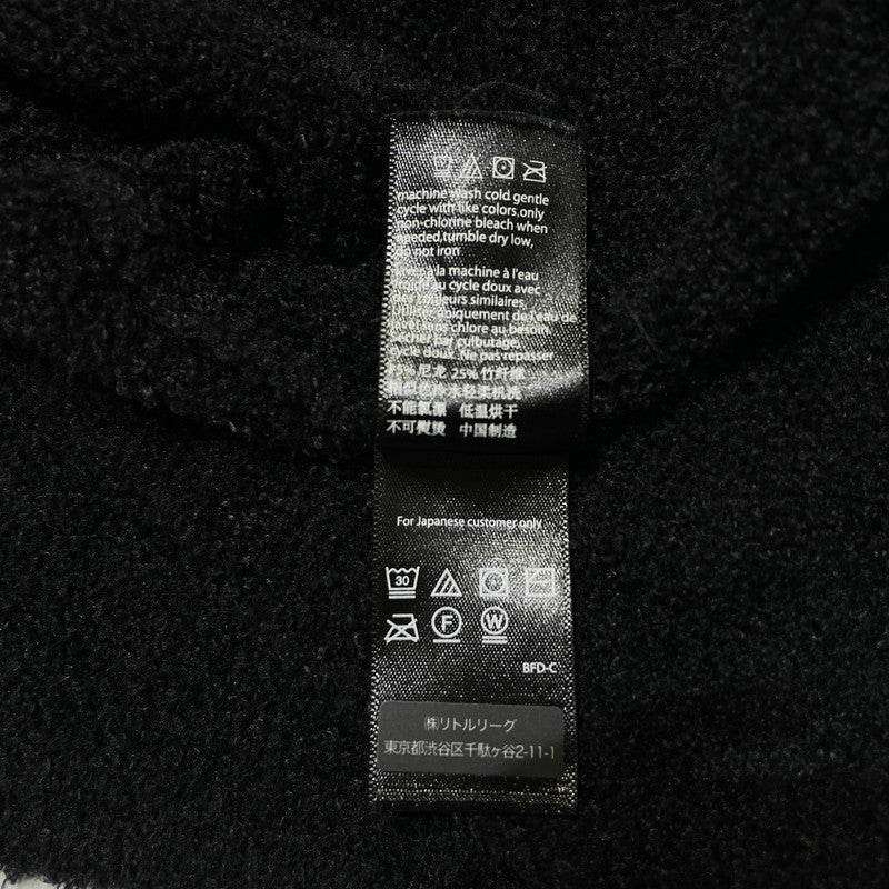 【中古品】【メンズ】 FCRB エフシーアールビー × BAREFOOT DREAMS ベアフットドリームズ 別注コラボ 24AW PILE CREWNECK TOP SZUCL22594 パイル クルーネック トップス 長袖 142-261014-yo-24-teih サイズ：L カラー：ブラック 万代Net店
