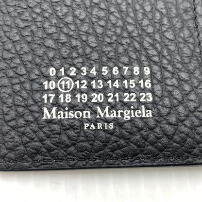 【中古品】【メンズ/レディース】 MAISON MARGIELA メゾン マルジェラ SA1VX0011 P4455 4ステッチ カードケース 財布 グレイニーレザー 181-261014-ko-12-teih カラー：ブラック 万代Net店