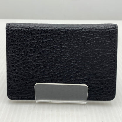 【中古品】【メンズ/レディース】 MAISON MARGIELA メゾン マルジェラ SA1VX0011 P4455 4ステッチ カードケース 財布 グレイニーレザー 181-261014-ko-12-teih カラー：ブラック 万代Net店