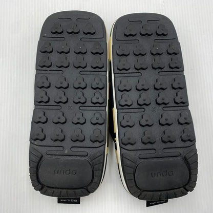 【中古品】【メンズ】 A BATHING APE アベイシングエイプ × goyemon ゴエモン 別注 コラボ 1ST CAMO UNDA ファースト カモ 雲駄 靴 サンダル 雪駄 164-261014-ko-19-teih サイズ：M カラー：カモ柄 万代Net店
